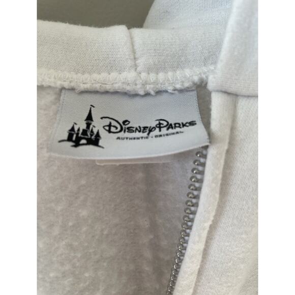 Disney Parks Hollywood Studios Minnie Mouse Zip Up Hoodie Sweatshirt Medium - Picture 3 of 5